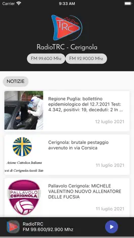 Game screenshot RadioTRC - app ufficiale apk