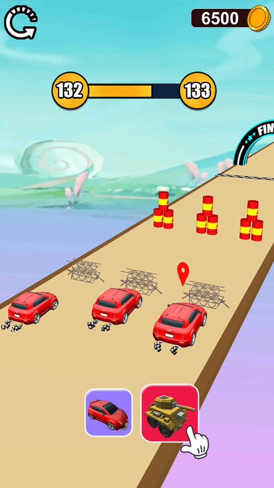 #8. Epic Car Transform Race (iOS) 由: Squad Cell