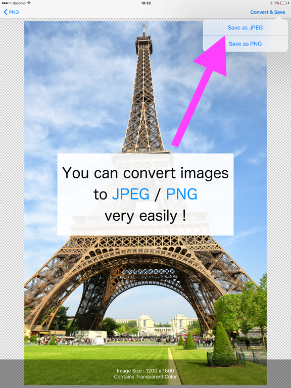 Screenshot #4 pour JPEG,PNG Image file converter