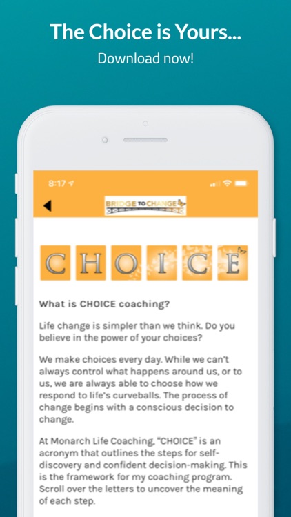 Bridge To Change - Life Coach screenshot-7