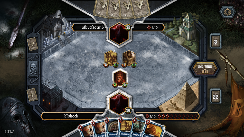 #1. BERSERK – CCG & TCG Game (iOS) Podle: Vulcan Forged