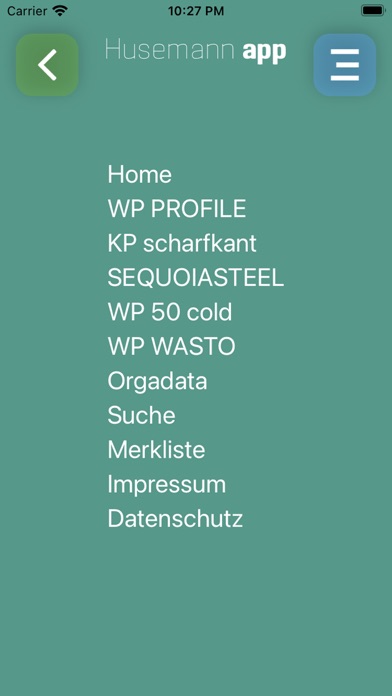 Husemann App Screenshot