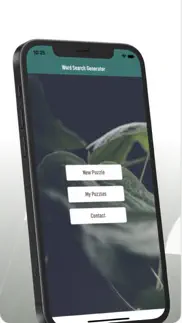 word search puzzle generator iphone screenshot 1
