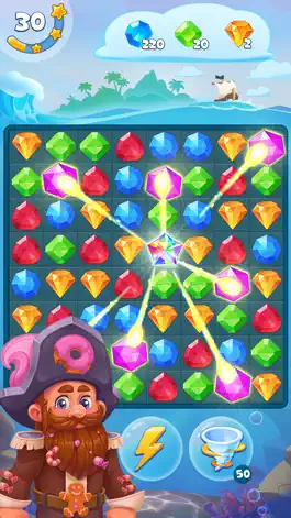 Game screenshot Pirate Treasures - Gems Puzzle mod apk