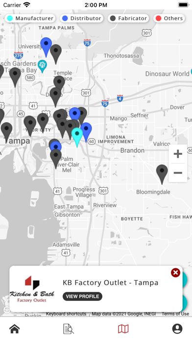 Countertop Stores Association Screenshot