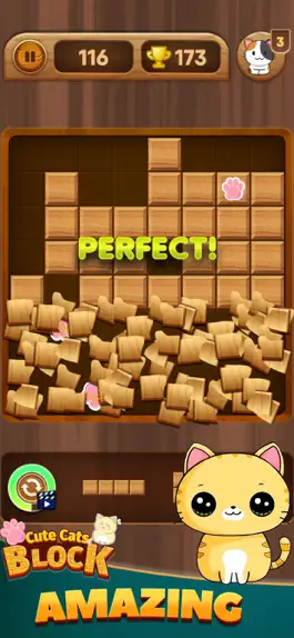 Game screenshot Block Puzzle: Cute Cats apk