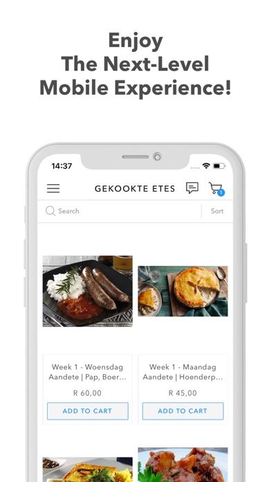 Weskus PlaasKombuis Screenshot