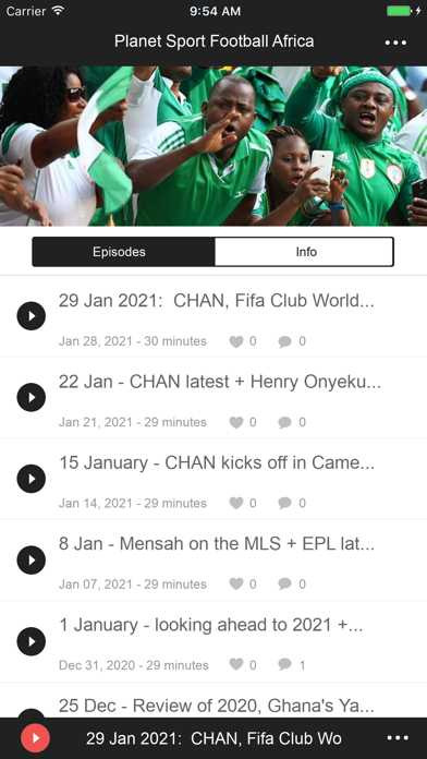Planet Sport Football Africa Screenshot