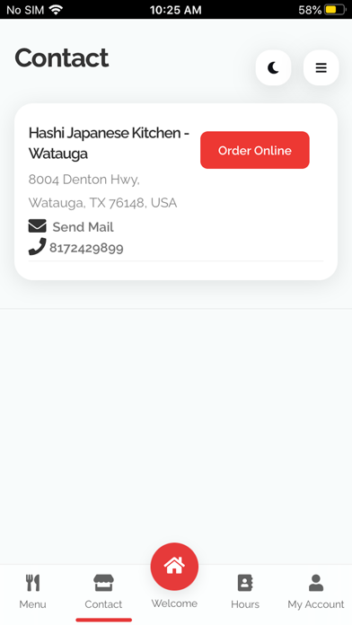 Hashi Japanese Kitchen Screenshot