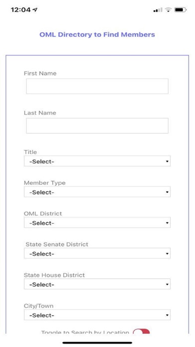 OML Directory Screenshot 2 - AppWisp.com OML Directory Screenshot 2 - AppWisp.com