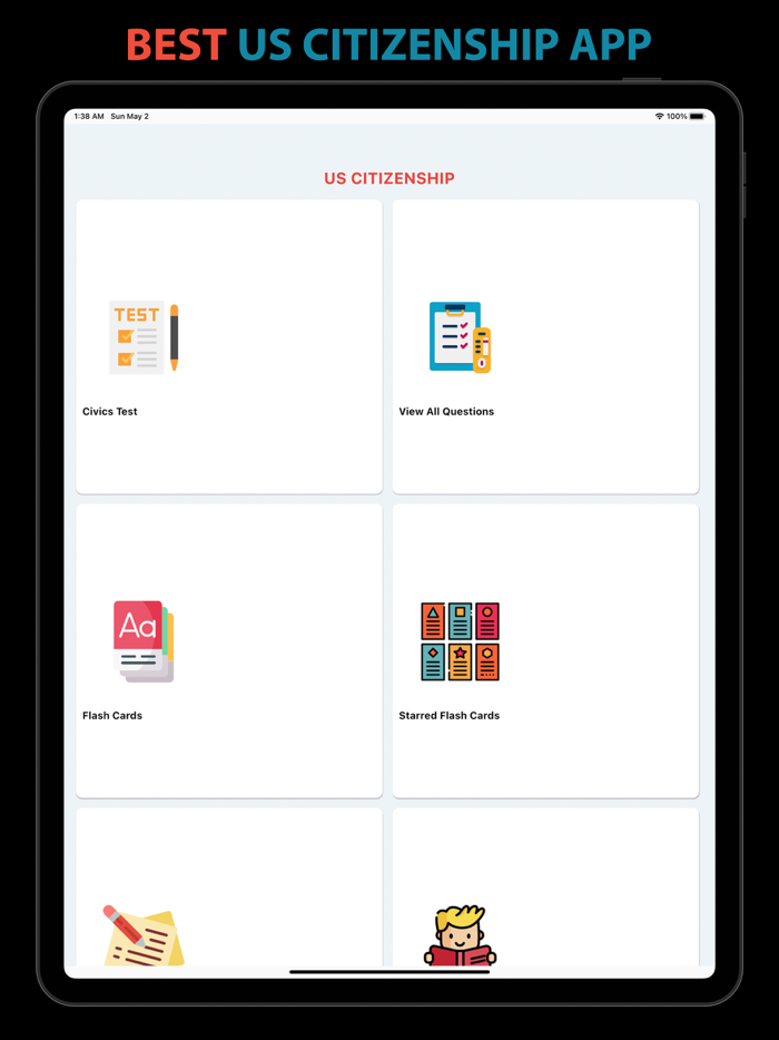 US Citizenship Test with Audio