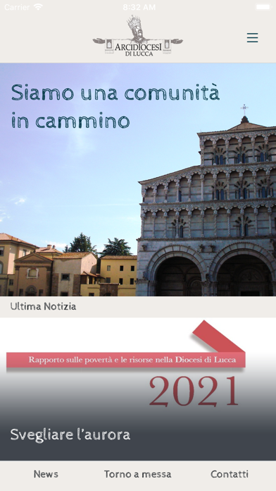Arcidiocesi di Lucca Screenshot