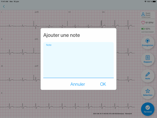 Screenshot #5 pour QT ECG