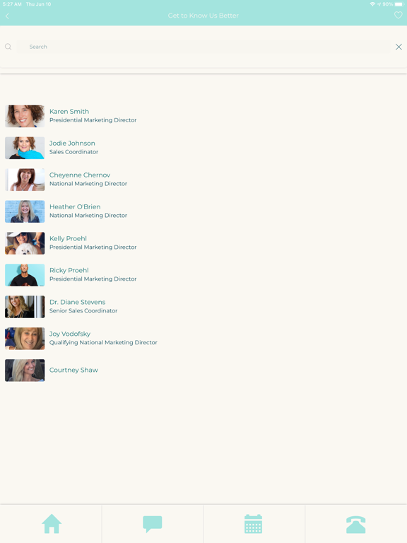 PartnerUp iPad screenshot 3 - Lifestyle app