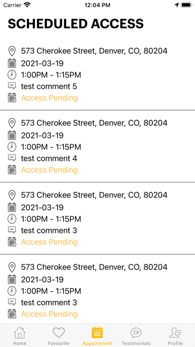 HomeTrust Real Estate Screenshot