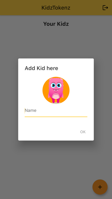 Kidz Tokenz - Kids Reward App Screenshot