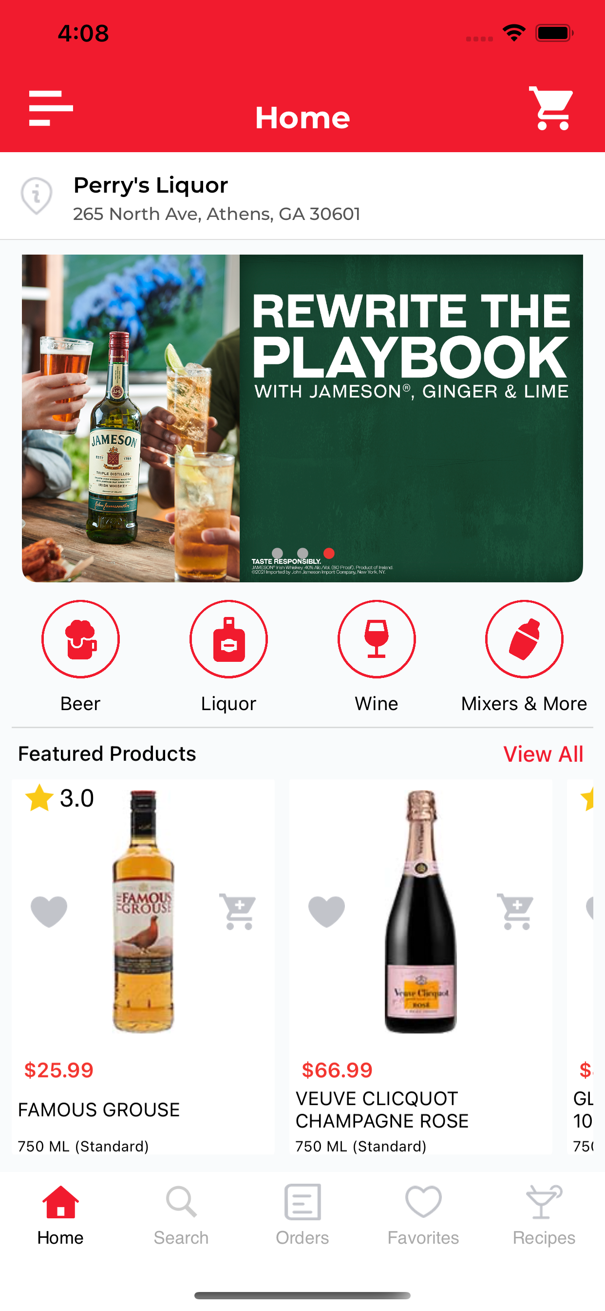 Perry’s Liquor