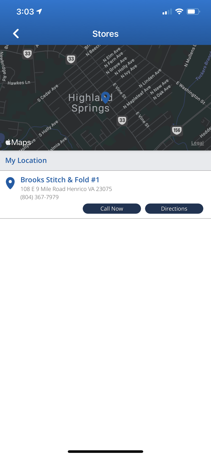 Brooks Stitch and Fold