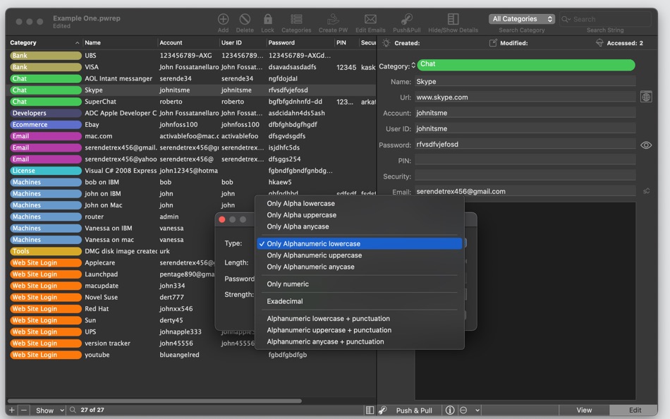 #5. Password Repository 4 (macOS) 由: Roberto Panetta