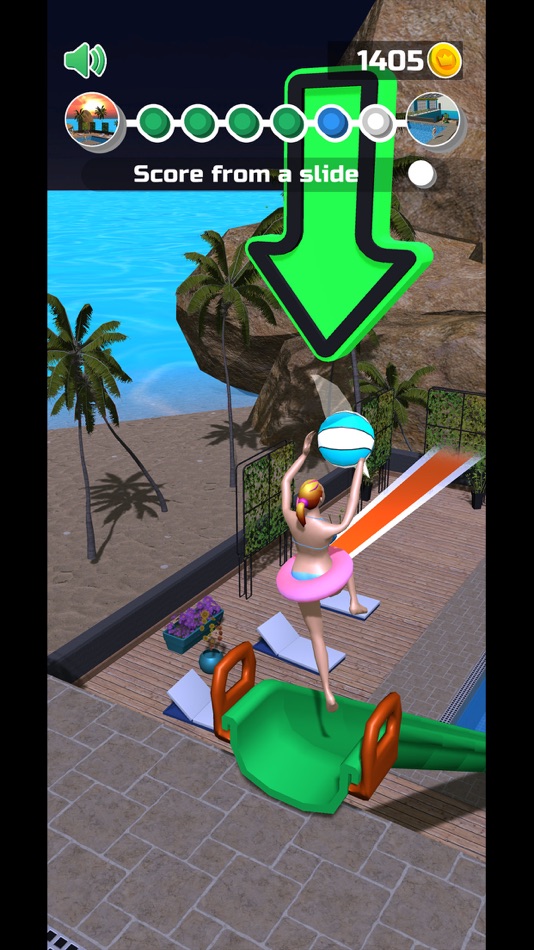 #1. Wet Hoops (iOS) 由: Voodoo