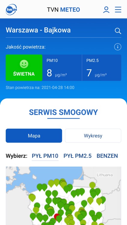 Pogoda TVN Meteo screenshot-4