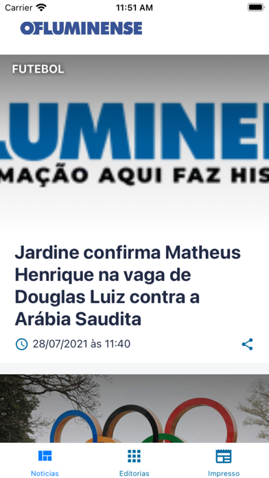 O Fluminense Screenshot
