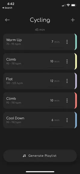 Game screenshot Cycler: Fitness Playlist Maker apk
