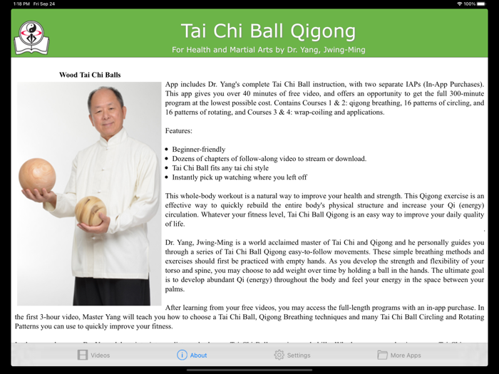 Tai Chi Ball Qigong
