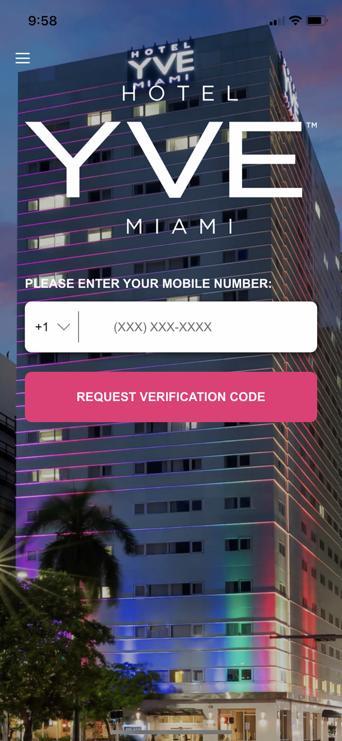 YVE Hotel Keyless Entry