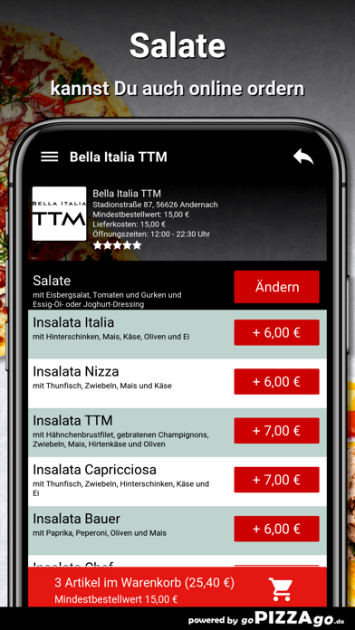 Bella Italia TTM Andernach screenshot 5