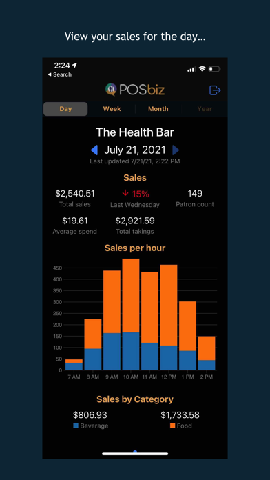 POSbiz Insights Screenshot