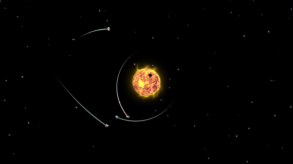 #2. Planet Gravity - SimulateOrbit (iOS) Podle: Oscar Tsang