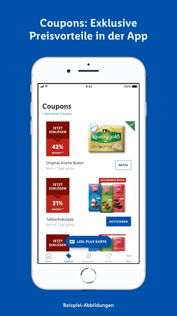 Lidl Plus iPhone App Screenshot 3 – Shopping