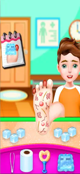 Game screenshot Foot Doctor Clinic Surgery apk