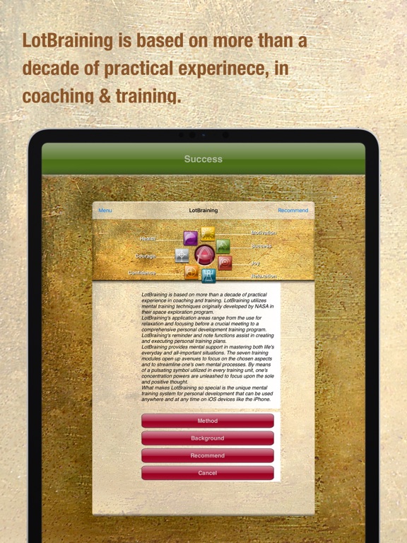 Screenshot #4 pour LotBraining Mental Training