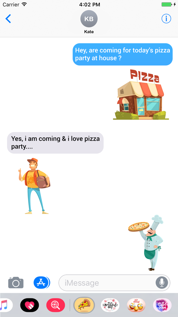 Loving Hot Pizza Stickers