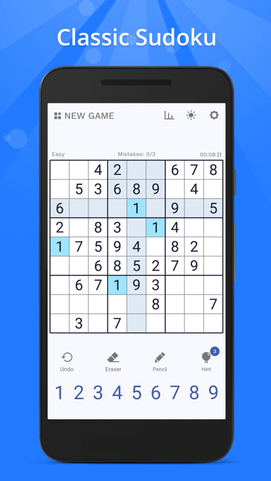 Sudoku Master - Brain Games Screenshot