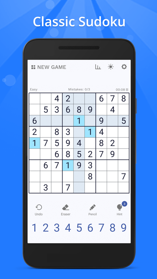 #1. Sudoku Master - Brain Games (iOS) Podle: 静 杜