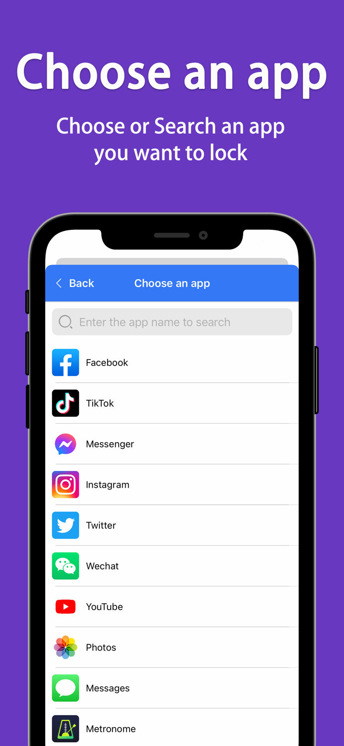 Lock apps - Hide apps