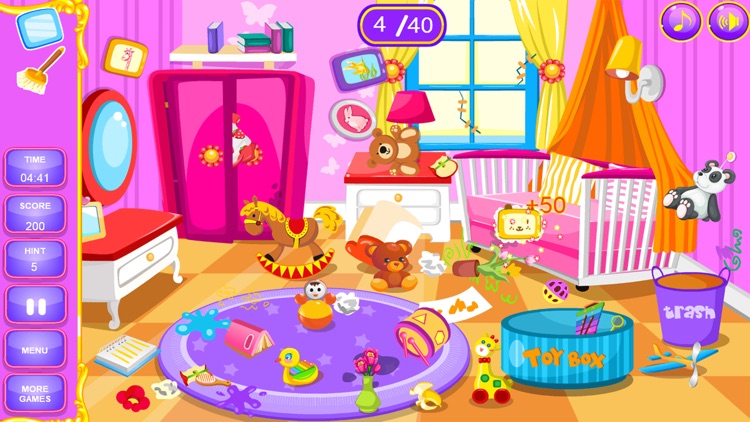 Princess Cleaning Rooms Game screenshot-5