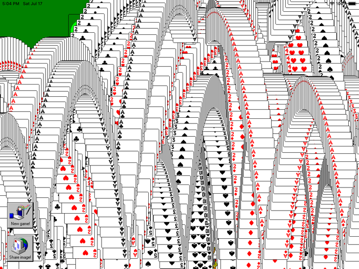SOL.EXE Retro Solitaire