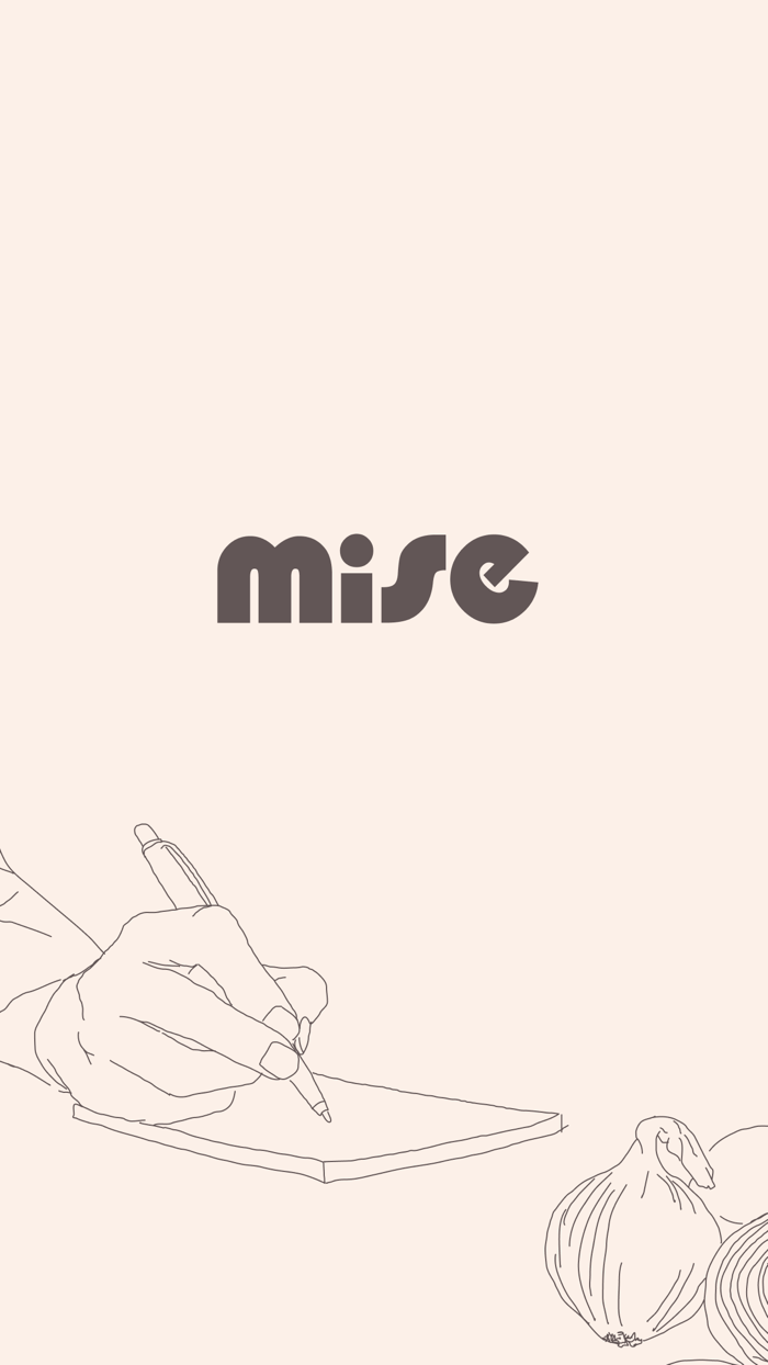 Mise A minimalist recipe box