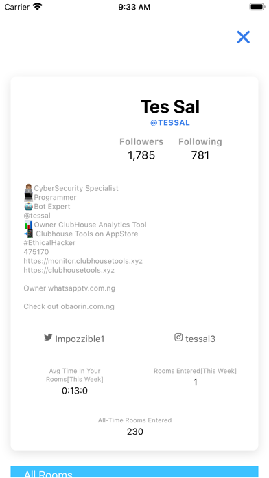 Social Connector Screenshot