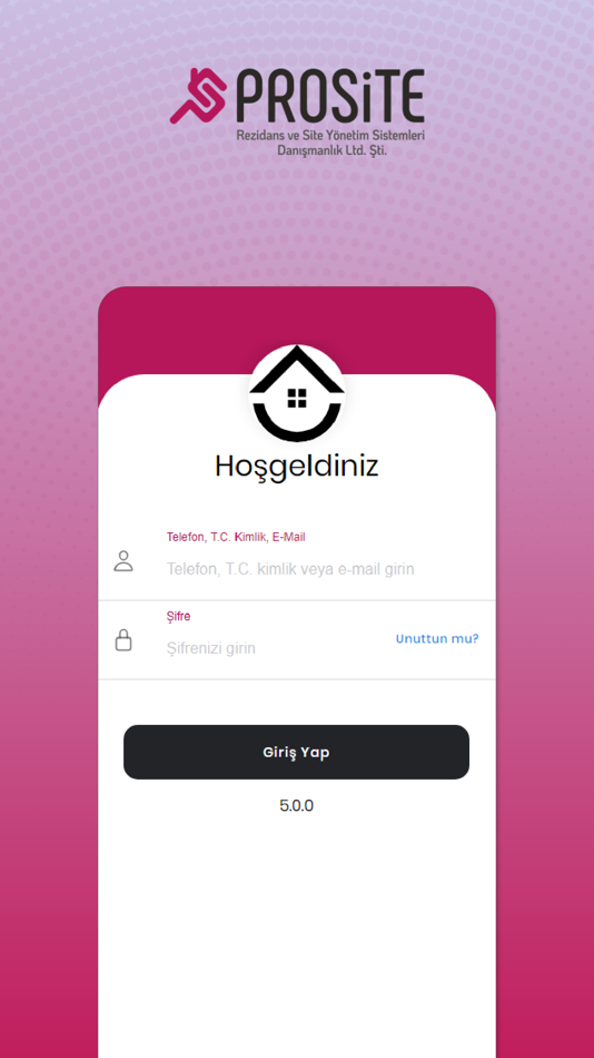 #1. PROSİTE SİTE YÖNETİMİ (iOS) 由: SENYONET YAZILIM ANONIM SIRKETI