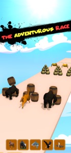 Epic Animal Dash Run 3D screenshot #1 for iPhone