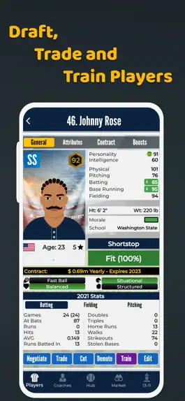 Game screenshot Ultimate Pro Baseball GM apk