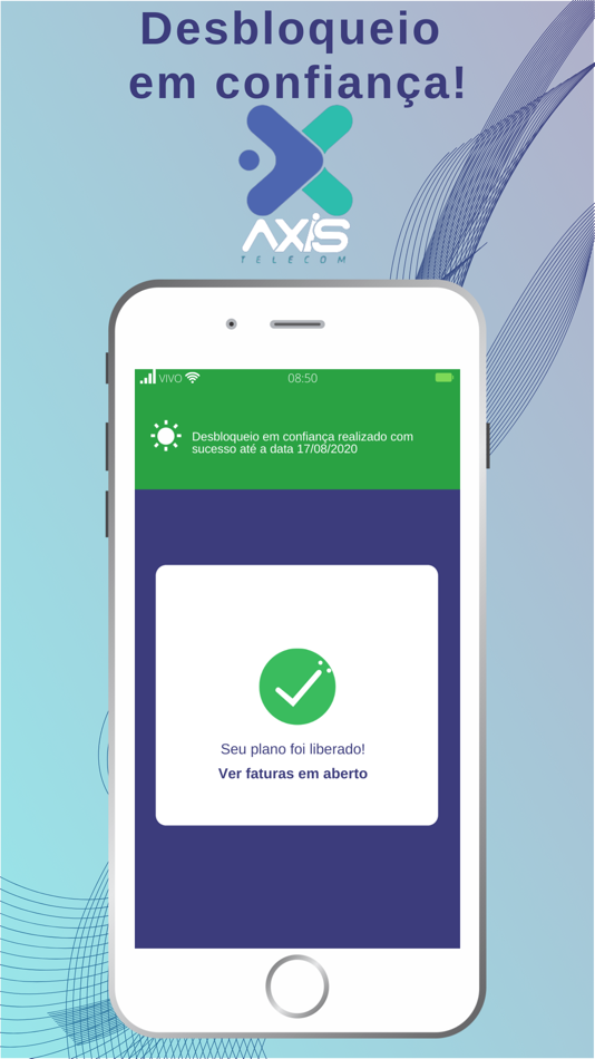 #3. AXIS TELECOM (iOS) By: HubSoft
