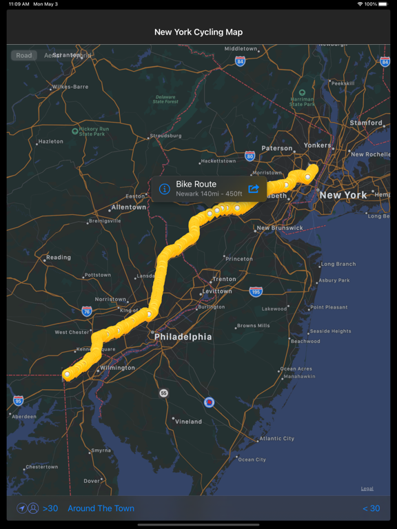 Screenshot #6 pour New York Cycling Map