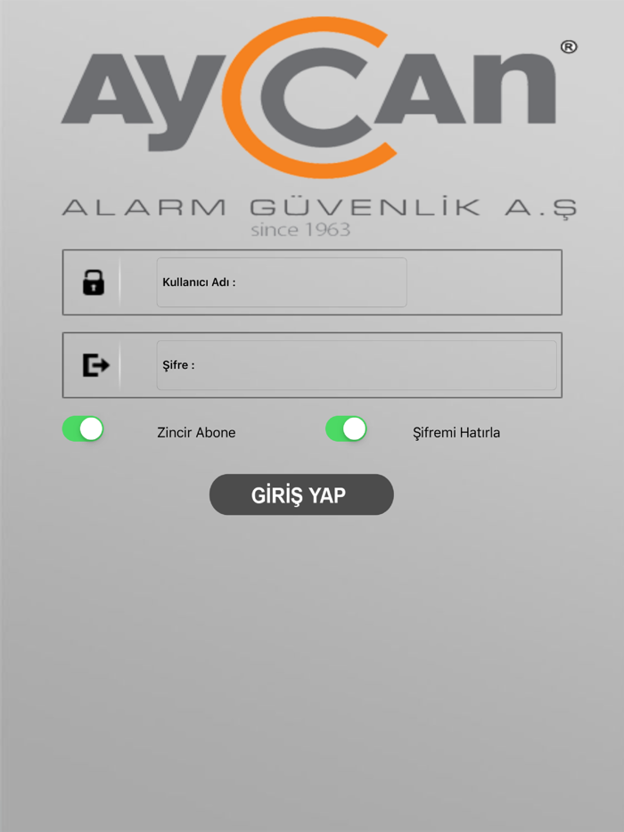Aycan Alarm Sinyal Takibi