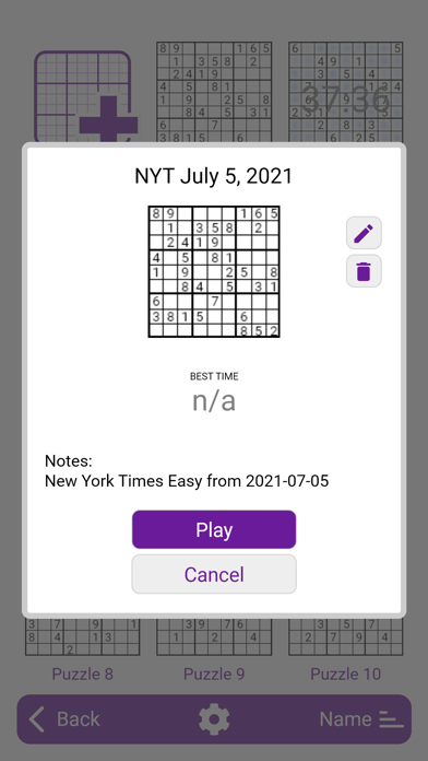 Sven's SudokuPad screenshot1
